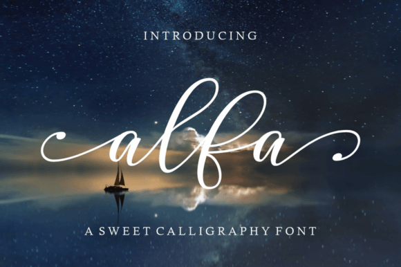 Alfa Scrip: A Modern Calligraphy Font for Contemporary Designs