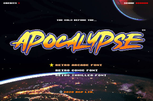 Apocalypse Font: A Bold Typeface for Unforgettable Design