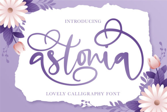 Astonia: The Handwritten Font That Balances Charm and Elegance