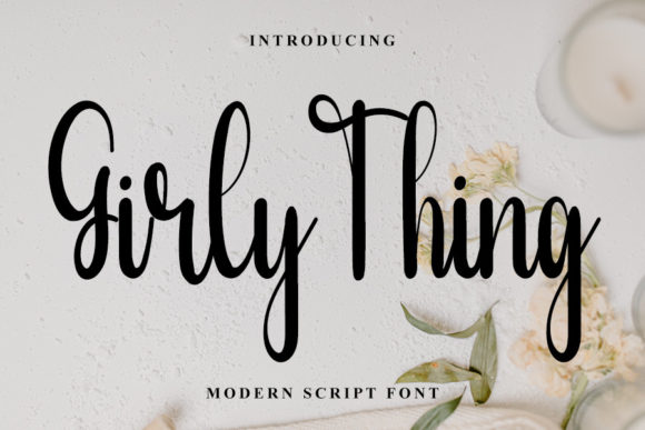 Designing with Elegance: The Girly Things Handwritten Typeface