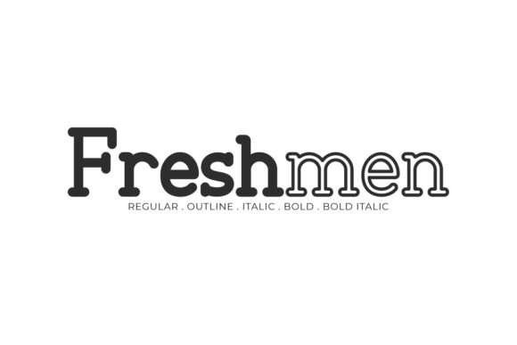 Freshmen: A Slab Serif for Modern Craft and Design