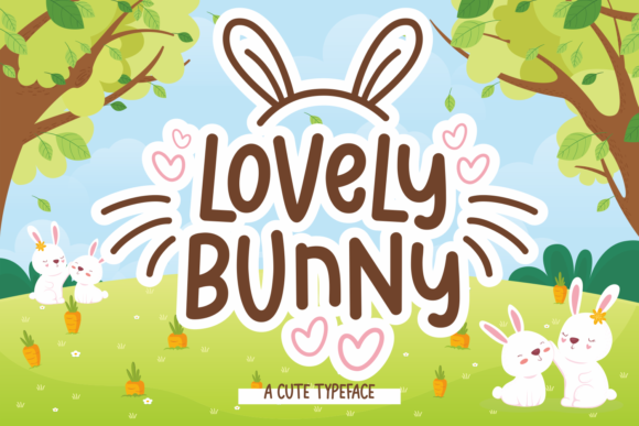 Lovely Bunny: A Fresh Take on Easter Typography