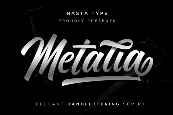 Metalia: A Modern Handwritten Font for Elegant Designs