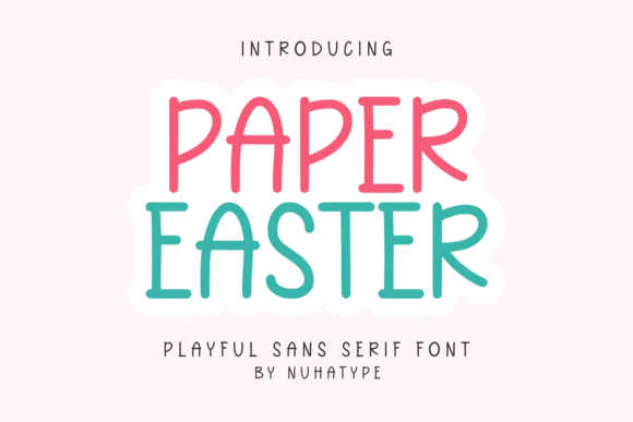 Paper Easter: A Modern Take on Handwritten Style