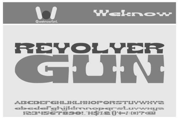 Revolver Gun: The Bold Typeface for Unforgettable Branding