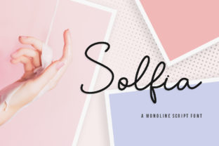 Solfia: A Sweet, Cute Handwritten Font for Your Design Toolkit