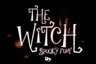 Unleash Spooky Charm with The Witch Handwritten Font