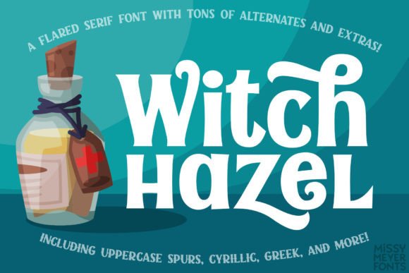 Witch Hazel: A Font That Blends Vintage Charm with Modern Flair